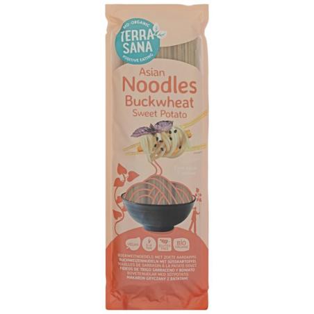 Boekweitnoedels met zoete aardappel bioVoeding8713576282559