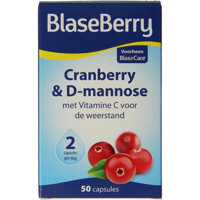 Cranberry D-mannose & hibiscusOverig gezondheidsproducten8711788570204