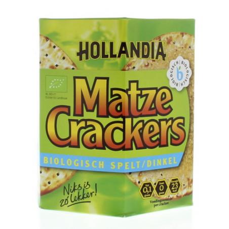 Matze cracker spelt bioVoeding8710536000062