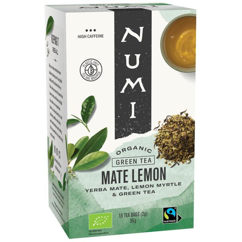 Green tea mate lemon bioKoffie/thee680692152500