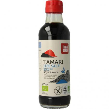 Tamari 25% minder zout bioVoeding5411788045278