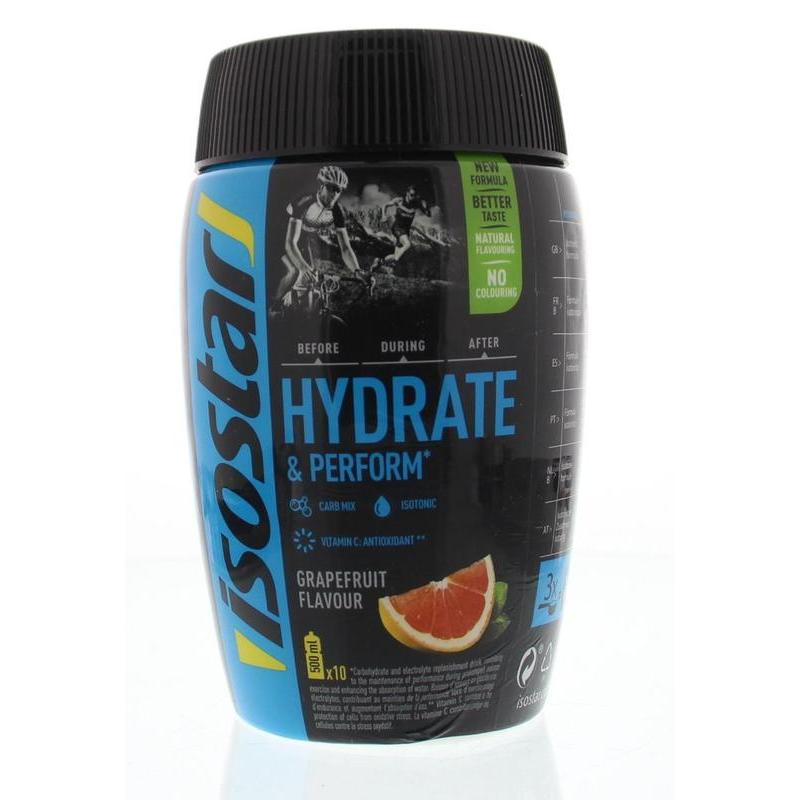 Hydrate & perform grapefruitSportdrank7612100034910