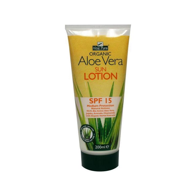 Aloe pura sunprotect F15 aloe vera organicIn de zon5029354002718