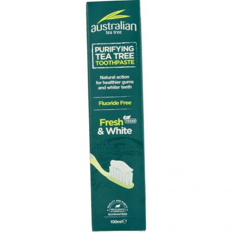 Australian tea tree tandpasta fresh & whiteTandpasta5029354008567