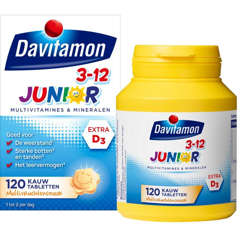 Junior 3-12 multifruitOverig vitaminen/mineralen8710537704471