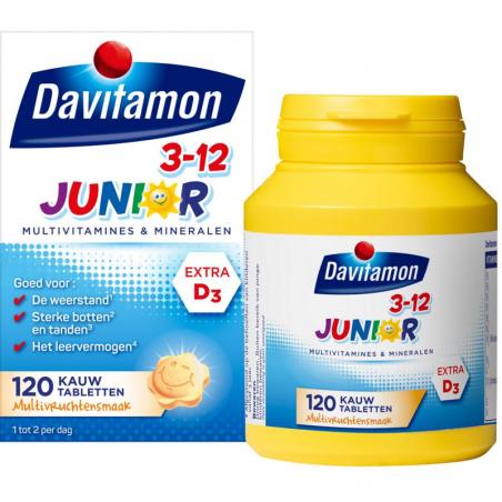 Junior 3-12 multifruitOverig vitaminen/mineralen8710537704471