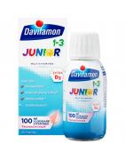 Junior 1+ vloeibare vitamines framboosOverig vitaminen/mineralen8710537704433