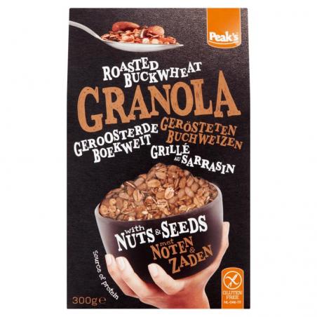 Granola roasted buckwheat nuts & seeds glutenvrijVoeding8719874041454