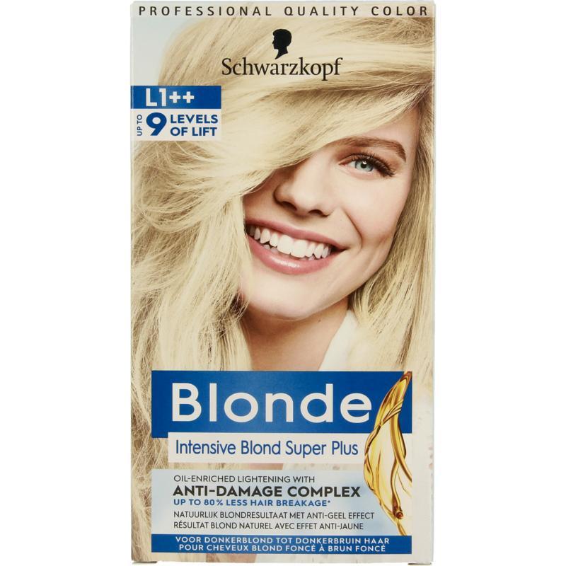 Blonde haarverf intensive bond super plus L1++Haarkleuring5410091676063