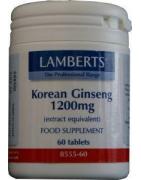 Ginseng Koreaans 1200mgFytotherapie5055148405120