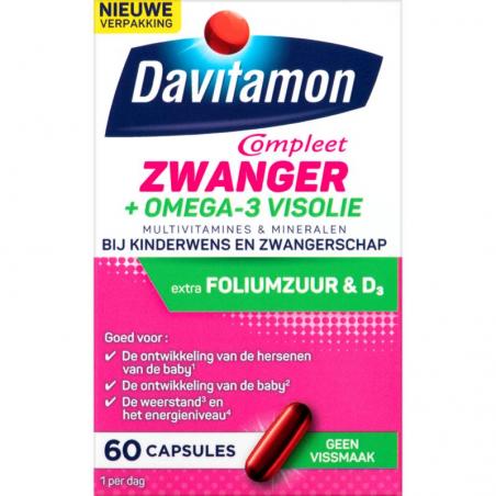 Compleet zwanger plus visolieOverig vitaminen/mineralen8710537703894