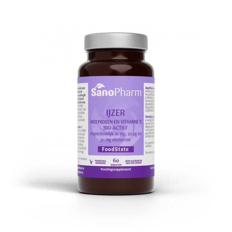 IJzer 10 mg & moly 20 mcg & C 30 mgMineralen enkel8718347170141