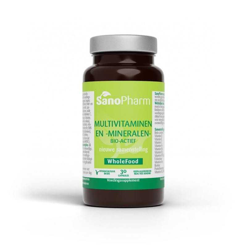 Multivitaminen/mineralen wholefoodVitamine multi8718347170400