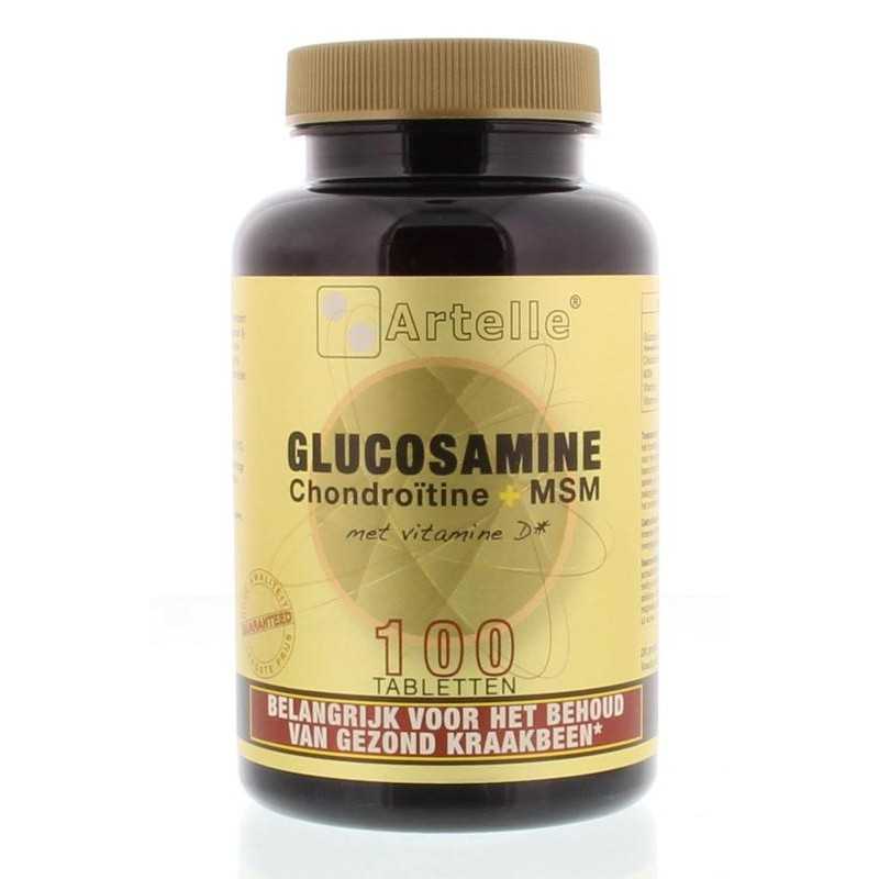 Glucosamine chondroitine msmOverig vitaminen/mineralen8717472405197