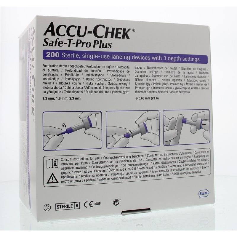 Safe T-pro plus lancettenInstrumenten/zelftest4015630006038