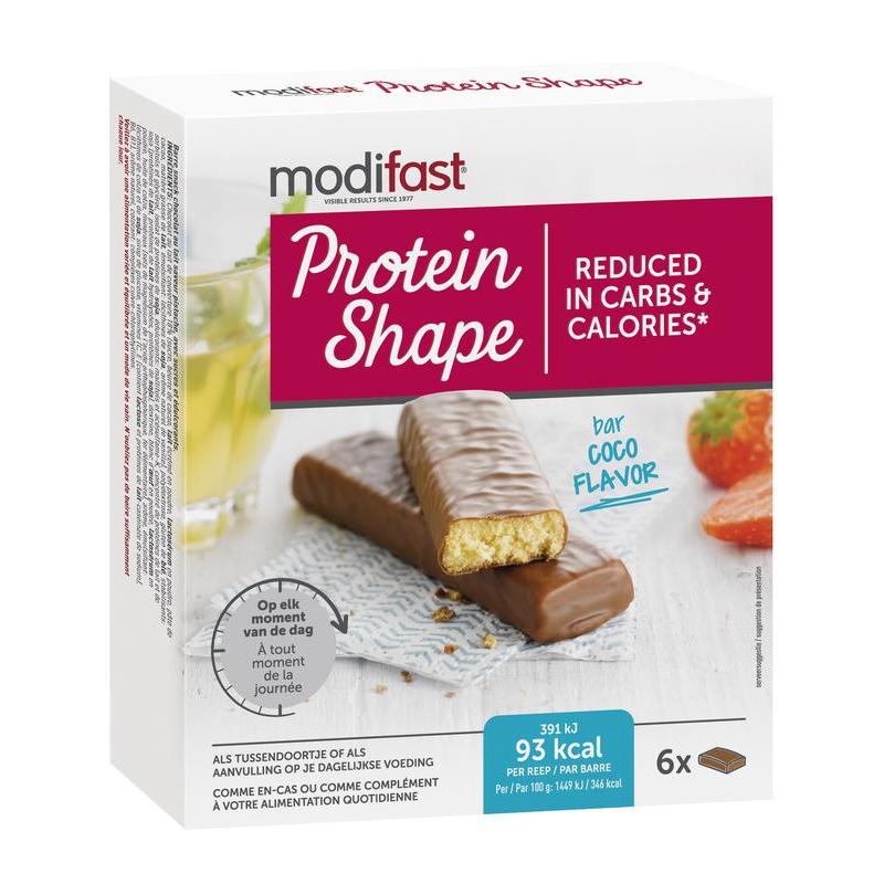 Protein shape reep chocolade kokosSlank/dieet maaltijdvervangers5410063012578