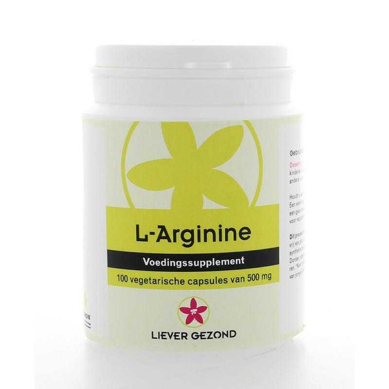 L-Arginine 500mgAminozuren8718026330309