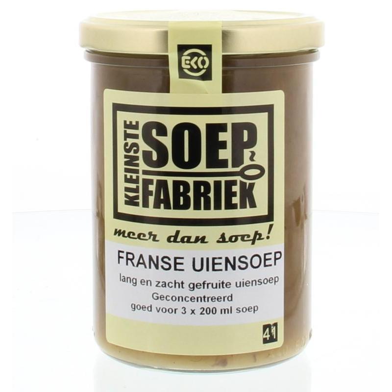 Franse uiensoep vegetarisch bioVoeding8718226971418