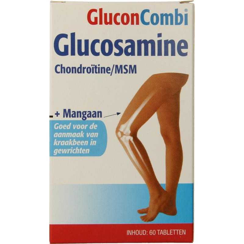 Glucosamine & chondroitine MSM mangaanOverig vitaminen/mineralen8711744032128