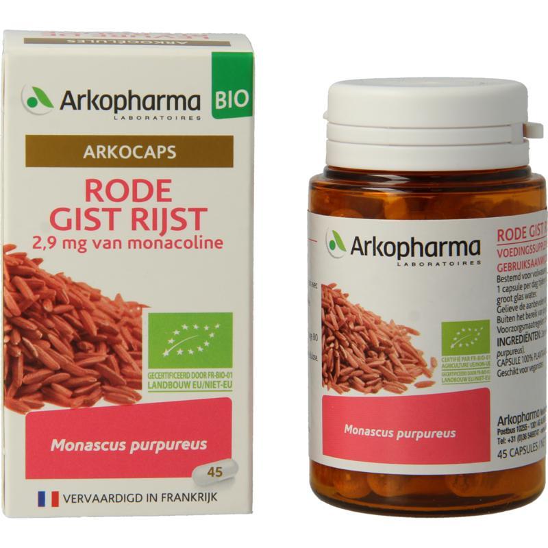 Rode gist rijst bioFytotherapie8715345003457