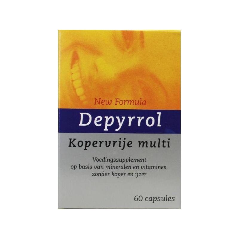 Kopervrije multiOverig vitaminen/mineralen8714026120278