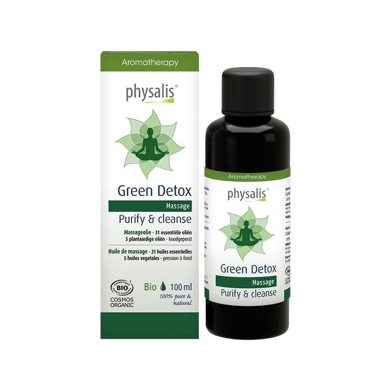 Massageolie green detox bioOverig gezondheidsproducten5412360015290