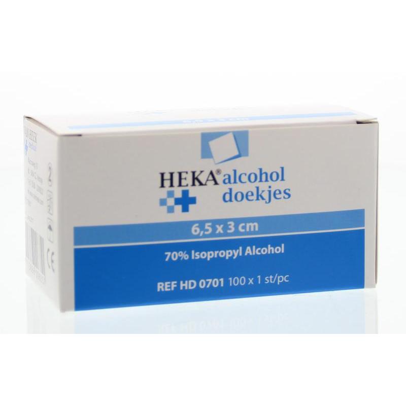 Alcoholdoekjes 6.5 x 3cmOverig wondverzorging8715886006351