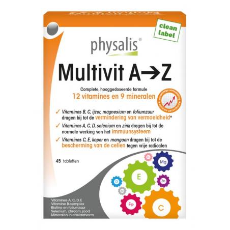 Multivit A-ZOverig gezondheidsproducten5412360000234