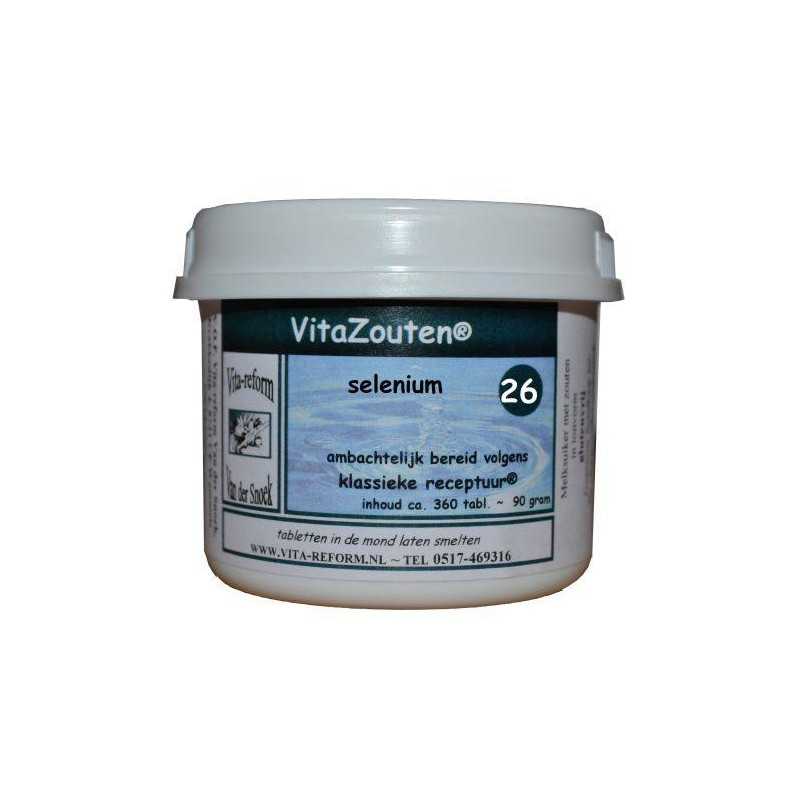 Selenium VitaZout nr. 26Schusslerzouten8718885282269