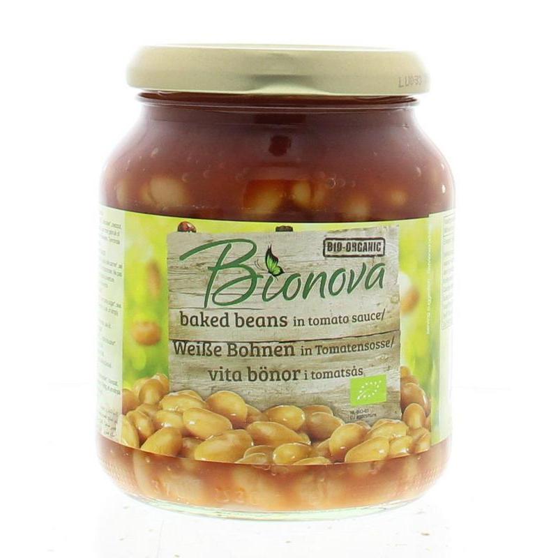 Witten bonen in tomatensaus bioVoeding8712423020436