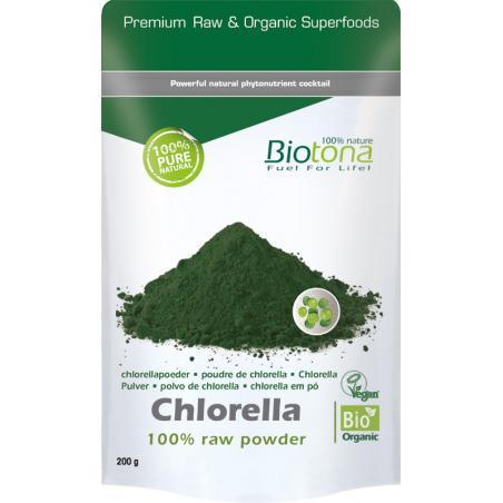 Chlorella raw powder bioOverig gezondheidsproducten5412360010981