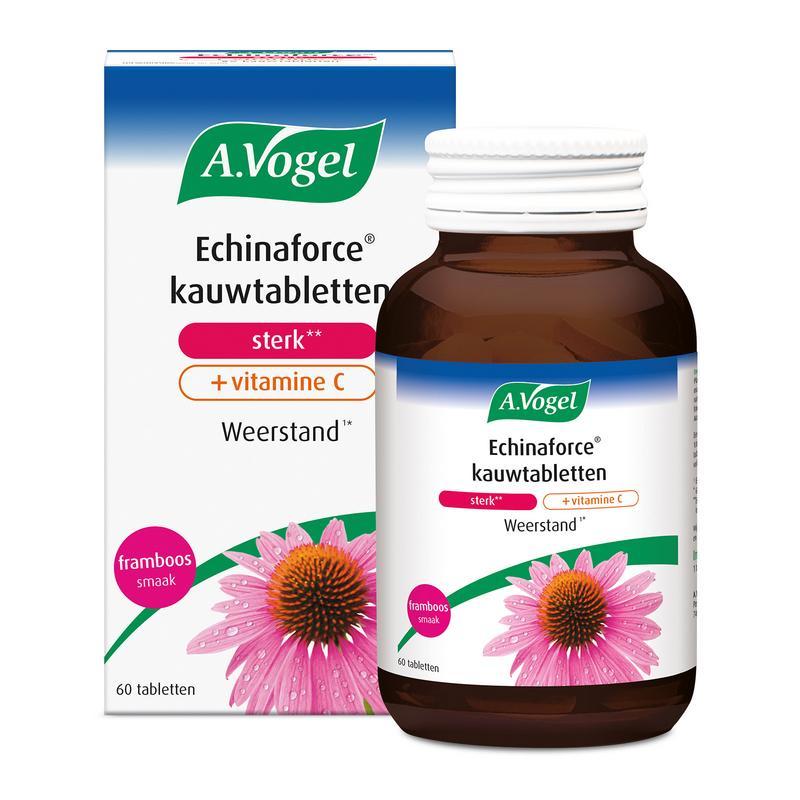 Echinaforce kauwtablet sterk + vitamine COverig gezondheidsproducten8711596581102