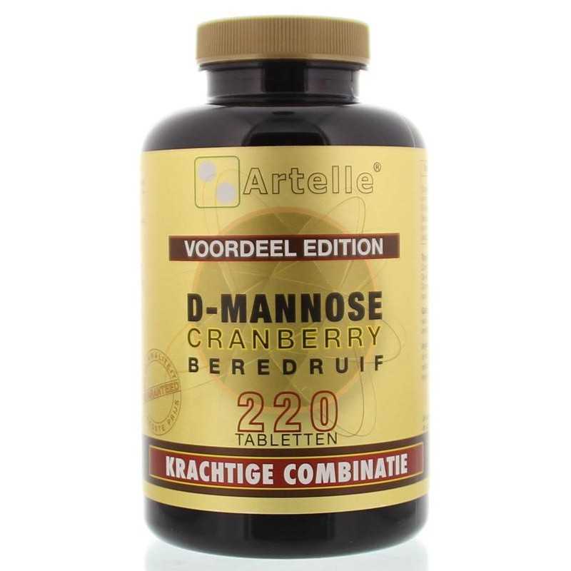 D-Mannose cranberry berendruifOverig gezondheidsproducten8717472405364