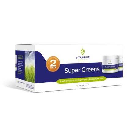 Super Greens 2-pack 220 gramOverig vitaminen/mineralen8717438690513