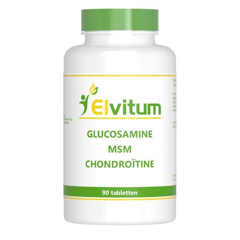 Glucosamine MSM chondroitineOverig vitaminen/mineralen8718421580378