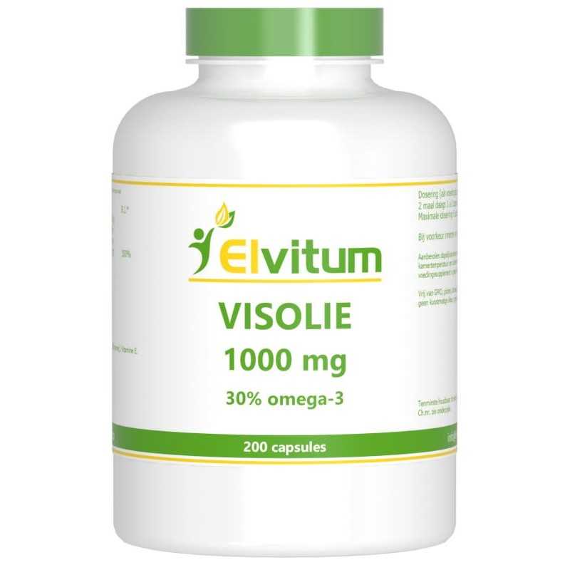 Visolie 1000mg omega 3 30%Overig gezondheidsproducten8718421581047