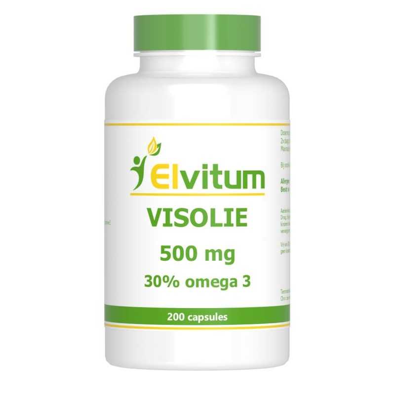 Visolie 500mg omega 3 30%Overig gezondheidsproducten8718421581054