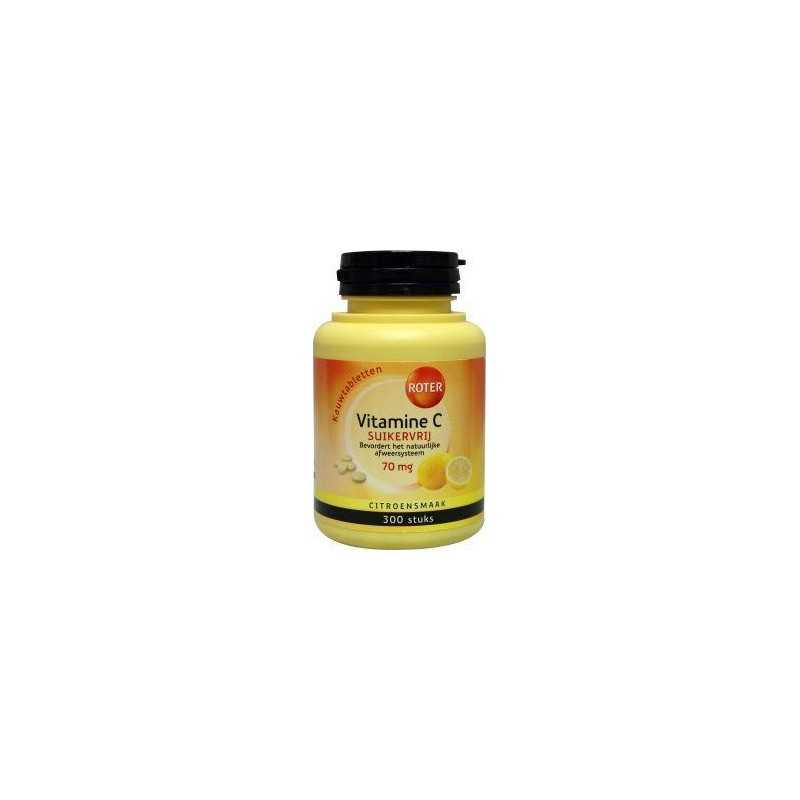 Vitamine C 70 mg suikervrijVitamine enkel8713304942786