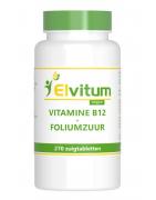 Vitamine B12 1000mcg + foliumzuurOverig gezondheidsproducten8718421581368