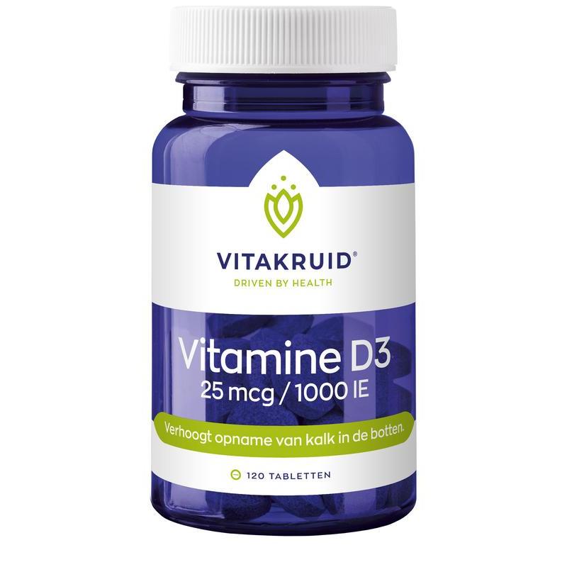 Vitamine D3 25 mcg / 1000 IEOverig vitaminen/mineralen8717438690520
