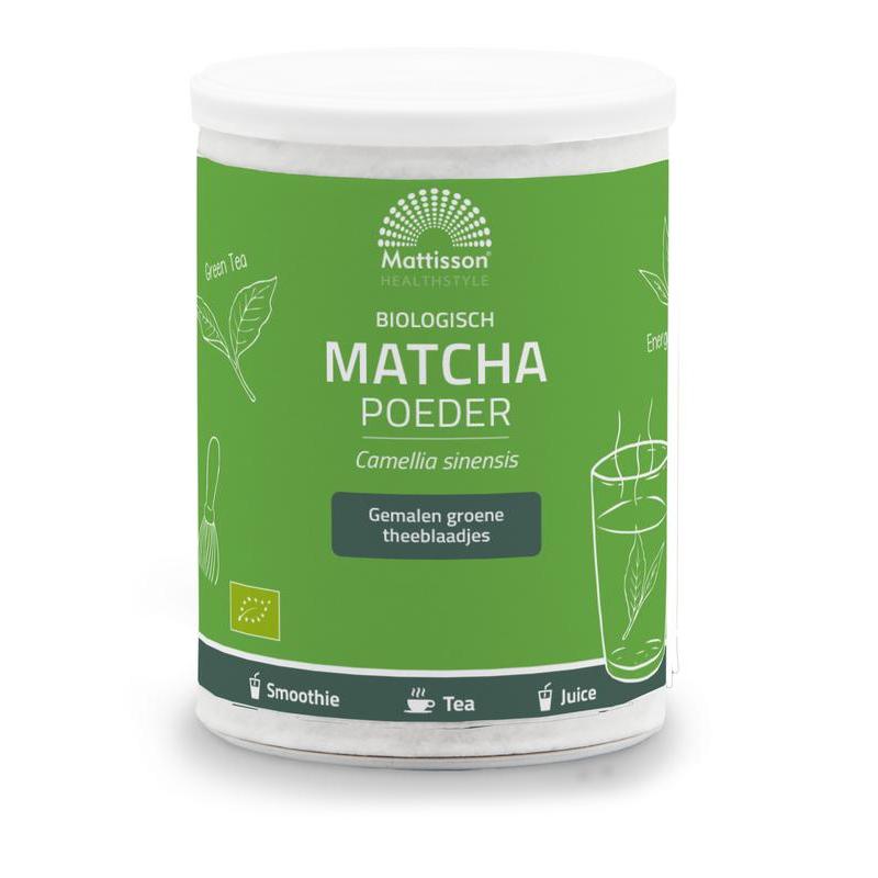 Matcha powder poeder green tea bioOverig gezondheidsproducten8717677962938