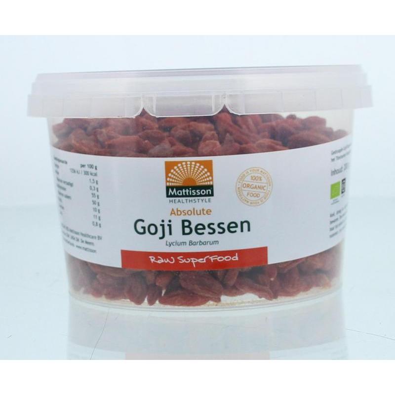 Bessen goji gedroogd pot bioOverig gezondheidsproducten8717677962945