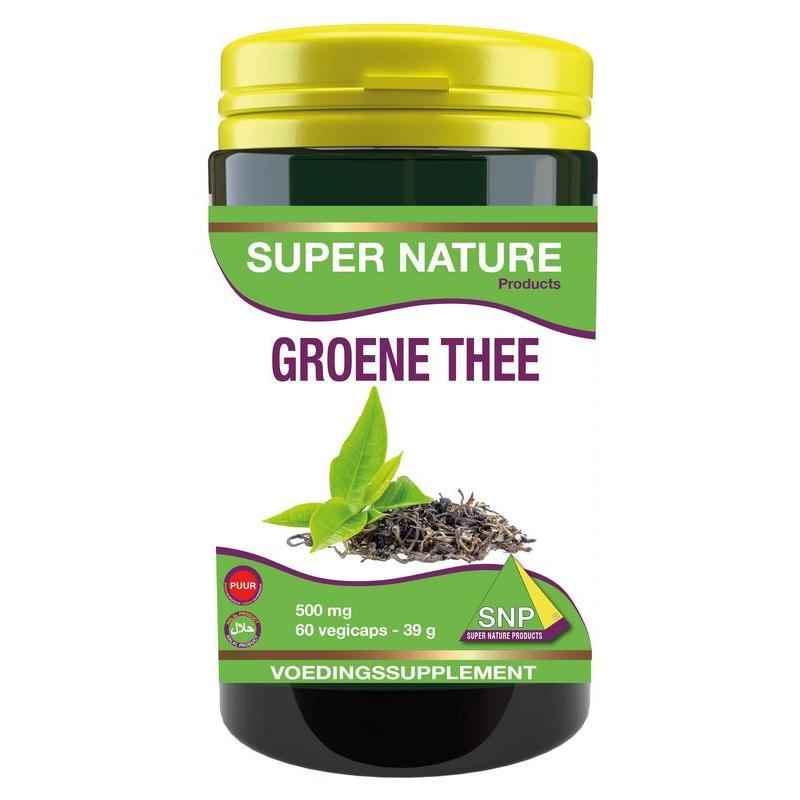 Groene thee 500 mg puurFytotherapie8718591420566