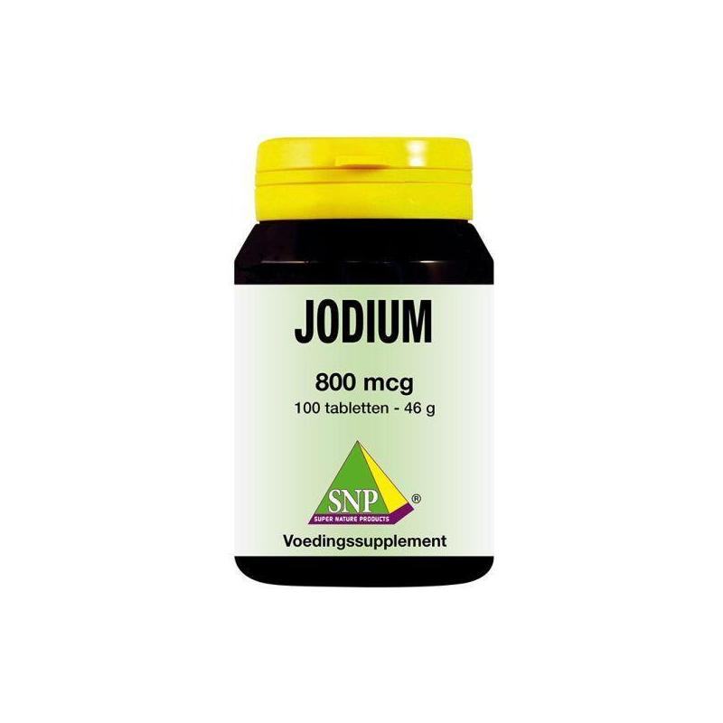 Jodium 800 mcg + Q10Overig vitaminen/mineralen8718591420627