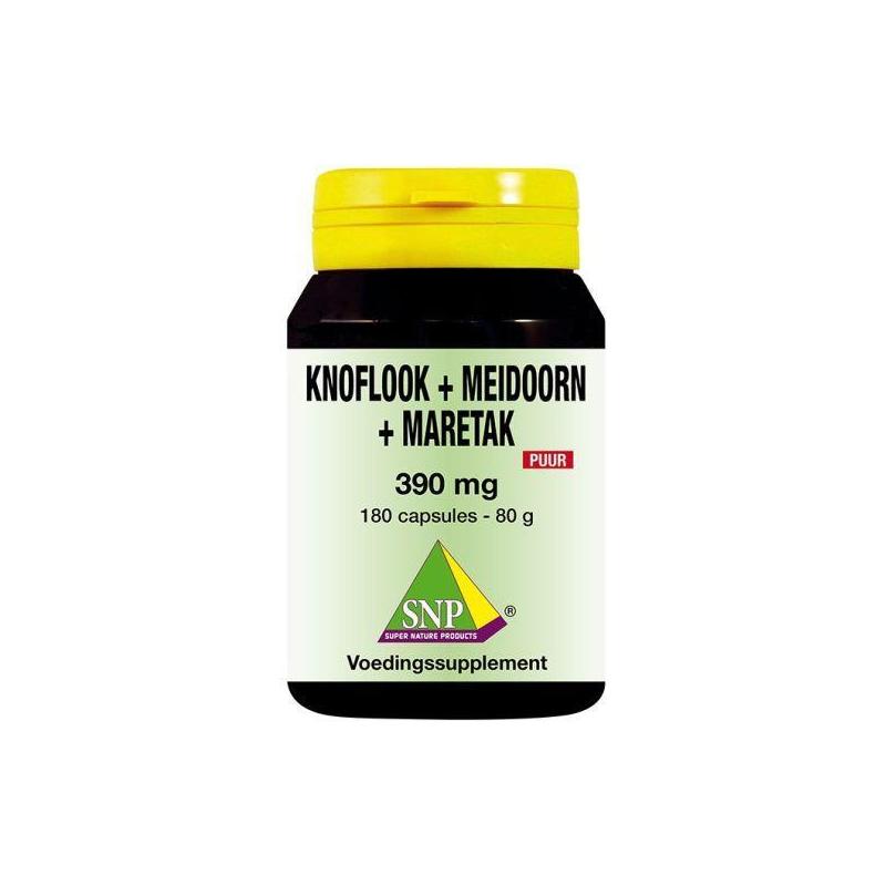 Knoflook-meidoorn-maretak 390 mg puurFytotherapie8718591420665