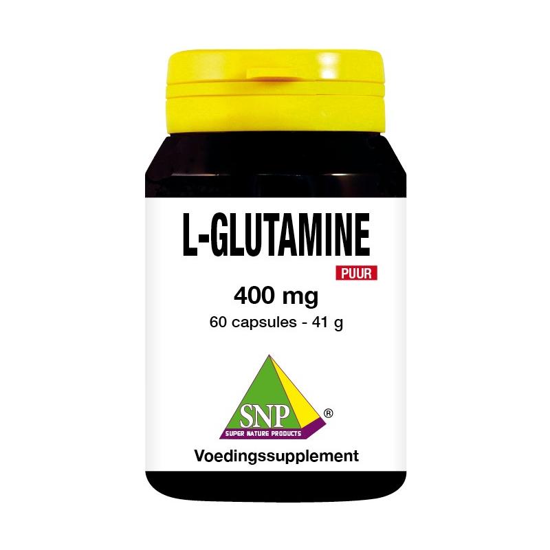 L-Glutamine 400 mg puurAminozuren8718591420702