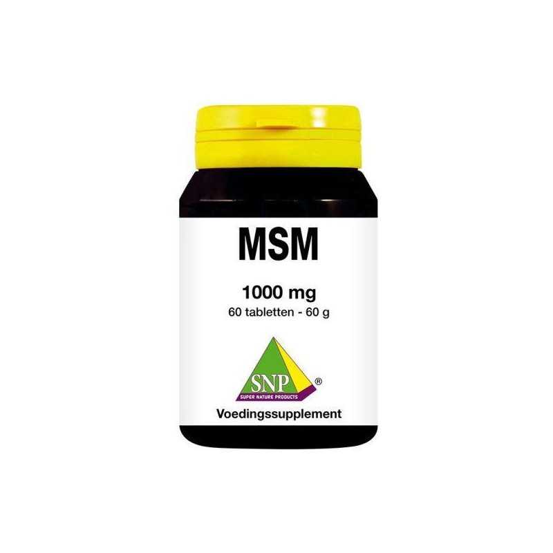 MSM 1000 mgOverig vitaminen/mineralen8718591420771