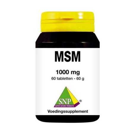 MSM 1000 mgOverig vitaminen/mineralen8718591420771