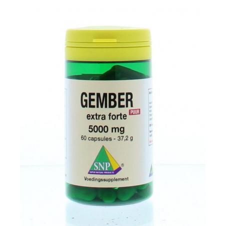 Gember 5000 mg puurFytotherapie8718591420498