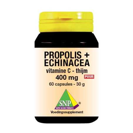 Propolis+echinacea - thijm- vitamine C 400mg puurFytotherapie8718591420900